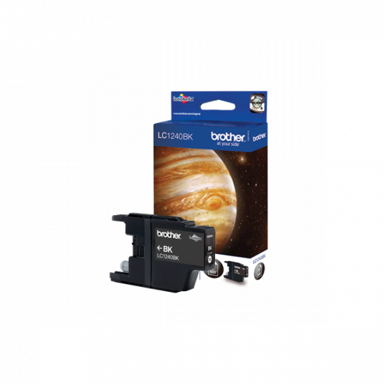 Brother Tintapatron LC1240BK, Nagy töltetű - 600 oldal, Fekete