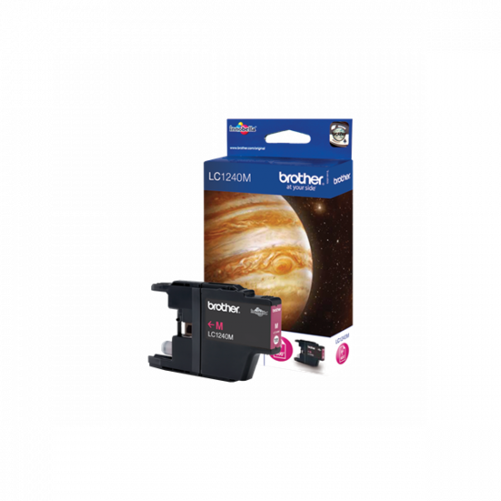 Brother Tintapatron LC1240M, Nagy töltetű - 600 oldal, Magenta