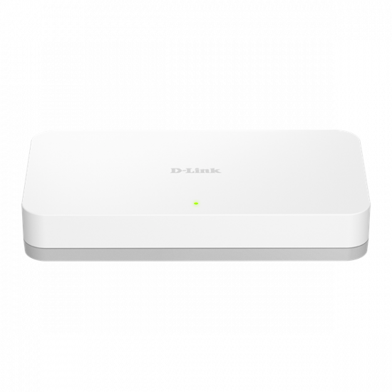 D-LINK Switch 8x1000Mbps Műanyagházas Asztali, GO-SW-8G/E