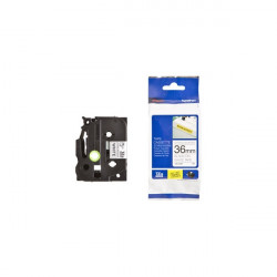 BROTHER szalag TZe-S261, Fehér alapon Fekete, Erős tapadású, 36mm  1.4", 8 méter