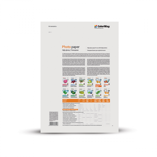 COLORWAY Fotópapír, magasfényű (high glossy), 180 g/m2, A3+, 20 lap