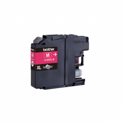 BROTHER Tintapatron LC525XLM, Szuper nagy töltetű - 1300 oldal, Magenta