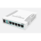 MIKROTIK Cloud Smart Switch 5x1000Mbps + 1x1000Mbps SFP, Menedzselhető, Asztali - CSS106-5G-1S