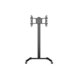 MULTIBRACKETS Gurulós padlóállvány, M Display Stand 180 Single Black (24-65", max.VESA: 700x400 mm, 50kg)