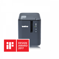 BROTHER Címkenyomtató PT-P950NW, asztali, thermál, WiFi/Bluetooth/LAN/USB/Soros, 360dpi, PT Editor Lite, Tze/HGe szalag