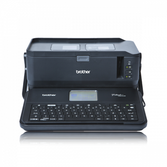 BROTHER Címkenyomtató PT-D800W, asztali, thermál, WiFi/USB, 360dpi, 3,5-36mm TZe/HSe/FLe szalag, tükörnyomtatás