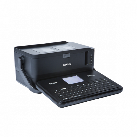 BROTHER Címkenyomtató PT-D800W, asztali, thermál, WiFi/USB, 360dpi, 3,5-36mm TZe/HSe/FLe szalag, tükörnyomtatás