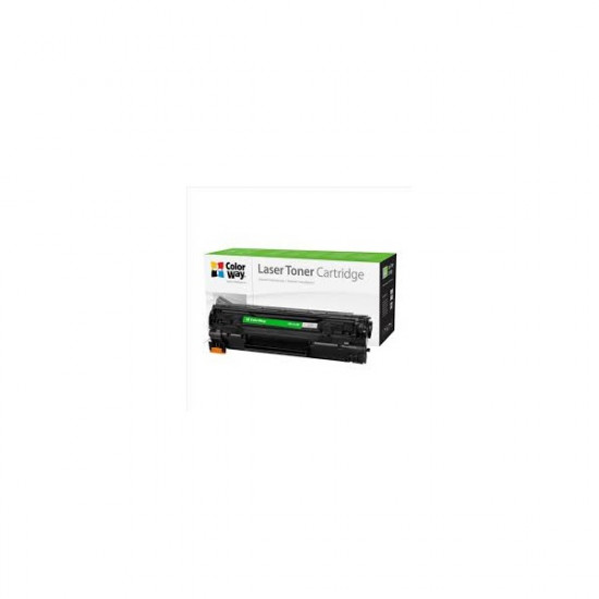 COLORWAY Toner CW-C737EU, 2400 oldal, Fekete - Can. 737 H; HP CF283X (83X)
