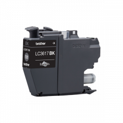 BROTHER Tintapatron LC3617BK, Nagy töltetű - 550 oldal, Fekete