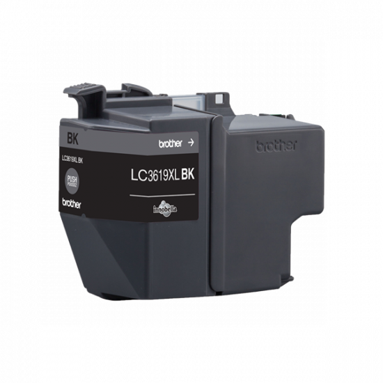 BROTHER Tintapatron LC3619BK, Szuper nagy töltetű - 3000 oldal, Fekete