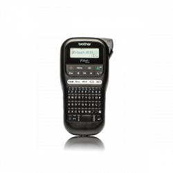BROTHER Címkenyomtató PT-H110, kézi, PC kiosztású billentyűzet, TZ tapes 3,5-12mm, cserélhető pengével
