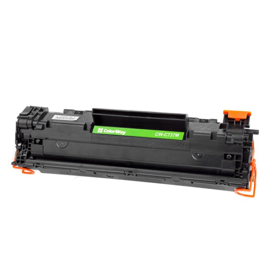 COLORWAY Toner CW-C737M, 2400 oldal, Fekete - Canon:737