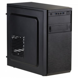 AKYGA Ház AK17BK Micro ATX Fekete, USB3.0