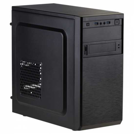 AKYGA Ház AK17BK Micro ATX Fekete, USB3.0