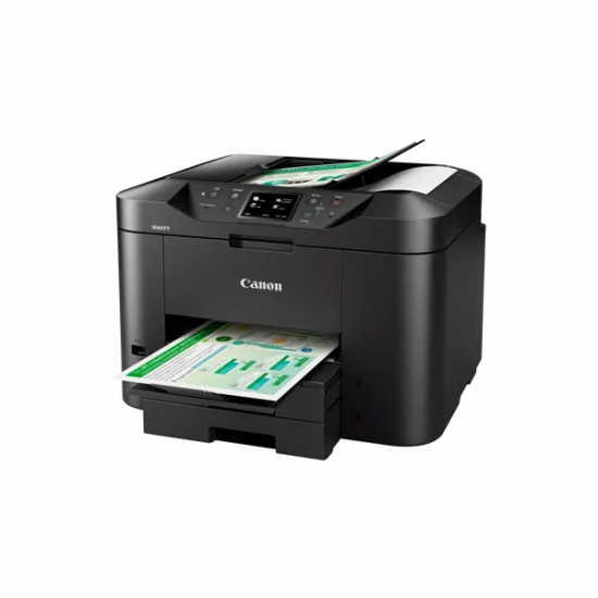 CANON Tintasugaras MFP 4in1 MAXIFY MB2750, A4, FF 24 k/p, SZ 15,5 k/p, 600x1200dpi, duplex, USB/LAN/WiFi, ADF