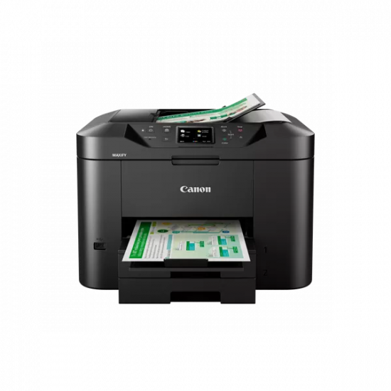 CANON Tintasugaras MFP 4in1 MAXIFY MB2750, A4, FF 24 k/p, SZ 15,5 k/p, 600x1200dpi, duplex, USB/LAN/WiFi, ADF