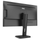 AOC IPS monitor 23.8" 24P1, 1920x1080, 16:9, 250cd/m2, 5ms, VGA/DVI/HDMI/DisplayPort/4xUSB, Pivot, hangszóró