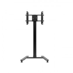 MULTIBRACKETS Gurulós padlóállvány, M Public Display Stand 180 HD Single Black (55-80", max.VESA: 800x500 mm, 60 kg)