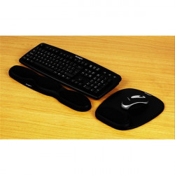 KENSINGTON Csuklótámasz (Memory Gel Keyboard Wrist Rest - Black)