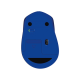 LOGITECH Egér - M330 Silent Plus Vezeték Nélküli Optikai, Kék