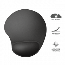 TRUST Egéralátét 16977 (BigFoot Mouse Pad - black)