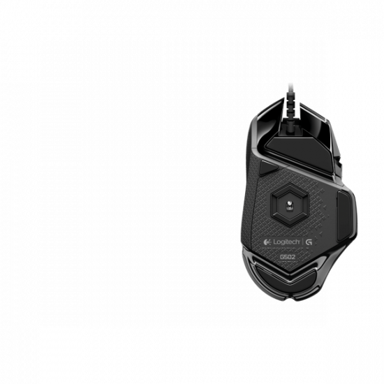 LOGITECH Egér - G502 Lightsync RGB Vezetékes Gaming, Fekete