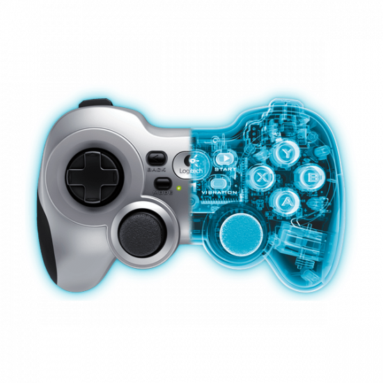 LOGITECH Játékvezérlő - F710 Vezeték Nélküli Gamepad PC-re, Fehér