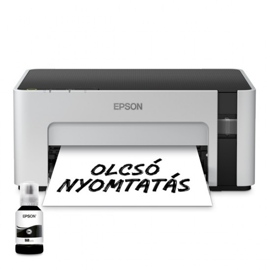 EPSON Tintasugaras nyomtató - EcoTank M1100 (A4, 1440x720 DPI, 32 lap/perc, USB)