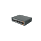 MIKROTIK Vezetékes Router RouterBOARD 5x1000Mbps + 1x1000Mbps SFP, 1xMicroSD, Asztali - RB760IGS