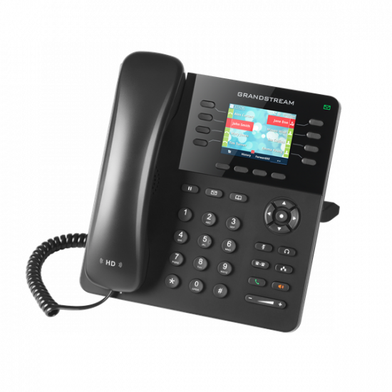 GRANDSTREAM IP telefon, GXP2170, 12-line Executive, HD színes LCD kijelző