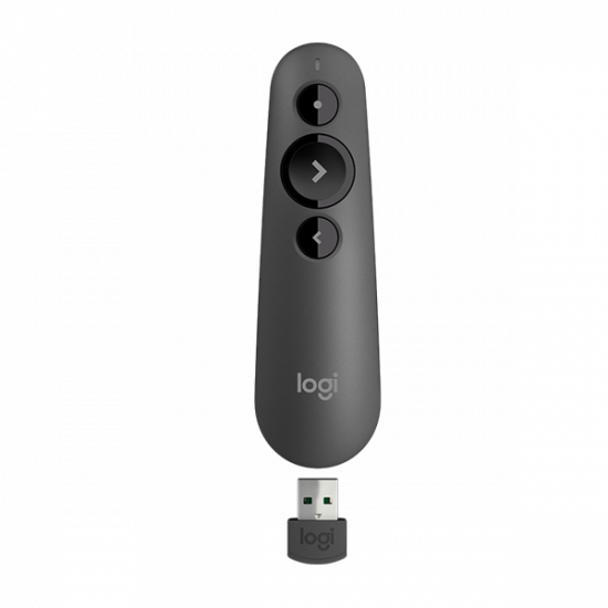 LOGITECH Kiegészítő - Presenter R500 Laser Pointer, Szürke-Fekete
