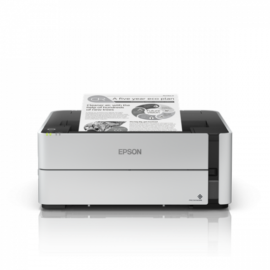 EPSON Tintasugaras nyomtató - EcoTank M1180 (A4, 1200x2400 DPI, 39 lap/perc, USB/LAN/Wifi)