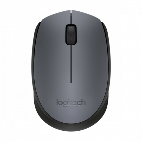 LOGITECH Egér - M170 Vezeték Nélküli Optikai, Szürke