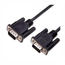 AKYGA kábel VGA monitor összekötő 1.8m, Male/Male, árnyékolt