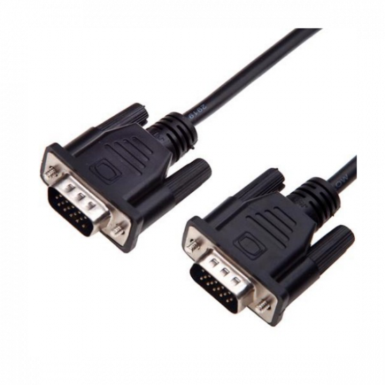 AKYGA kábel VGA monitor összekötő 1.8m, Male/Male, árnyékolt