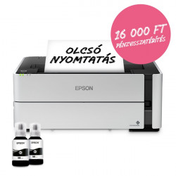 EPSON Tintasugaras nyomtató - EcoTank M1170 (A4, 1200x2400 DPI, 39 lap/perc, USB/LAN/Wifi)