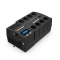 CYBERPOWER UPS BR1000ELCD (8 aljzat) 1000VA 600W, 230V szünetmentes elosztósor + USB LINE-INTERAKTÍV