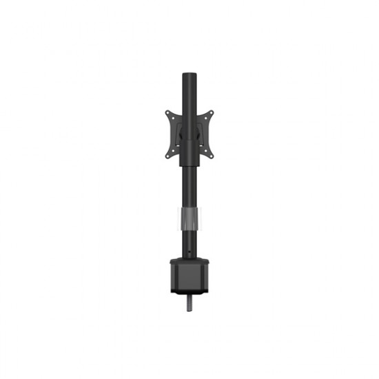 MULTIBRACKETS Asztali konzol, M VESA Deskmount Officeline Single Black (for LCD display, 15-30", max.VESA: 100x100 mm)