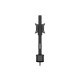 MULTIBRACKETS Asztali konzol, M VESA Deskmount Officeline Single Black (for LCD display, 15-30", max.VESA: 100x100 mm)