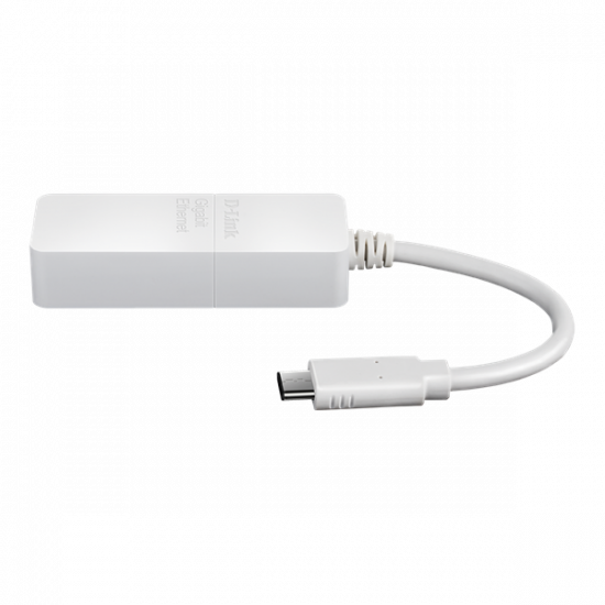 D-LINK Átalakító USB Type-C to Ethernet Adapter 1000Mbps, DUB-E130