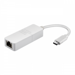 D-LINK Átalakító USB Type-C to Ethernet Adapter 1000Mbps, DUB-E130