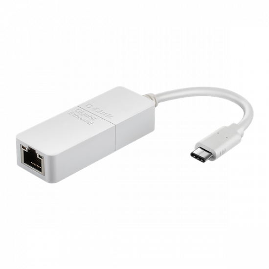 D-LINK Átalakító USB Type-C to Ethernet Adapter 1000Mbps, DUB-E130