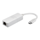 D-LINK Átalakító USB Type-C to Ethernet Adapter 1000Mbps, DUB-E130