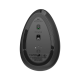LOGITECH Egér - MX Vertical Ergonomic Bluetooth Optikai, Fekete