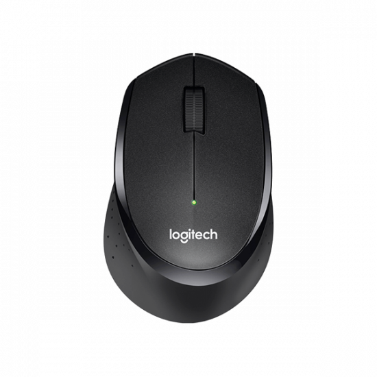 LOGITECH Egér - B330 Vezeték Nélküli Optikai Silent Plus, Fekete