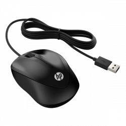 HP vezetékes egér 1000 - fekete