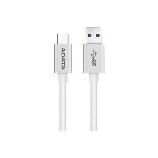 ADATA kábel USB 3.2 - USB TypeC - TypeA 1m fém/műanyag ezüst