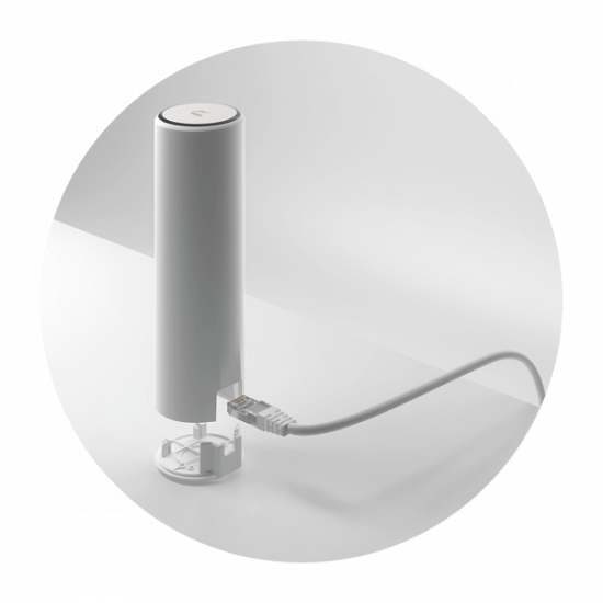 UBiQUiTi Wireless Access Point DualBand 1x1000Mbps, 1,733Gbps, Falra rögzíthető, kültéri, vízálló - UAP-FLEXHD