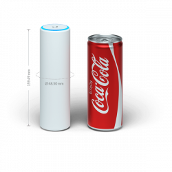 UBiQUiTi Wireless Access Point DualBand 1x1000Mbps, 1,733Gbps, Falra rögzíthető, kültéri, vízálló - UAP-FLEXHD