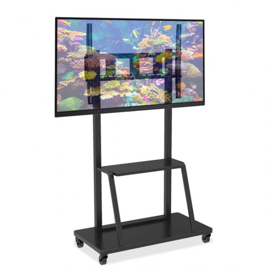 TECHLY ICA-TR30 gurulós padlóállvány 55-100" LED/LCD kijelzőkhöz